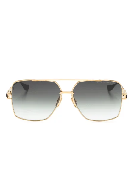 Ochelari de soare Dita Eyewear cu imagine auriu