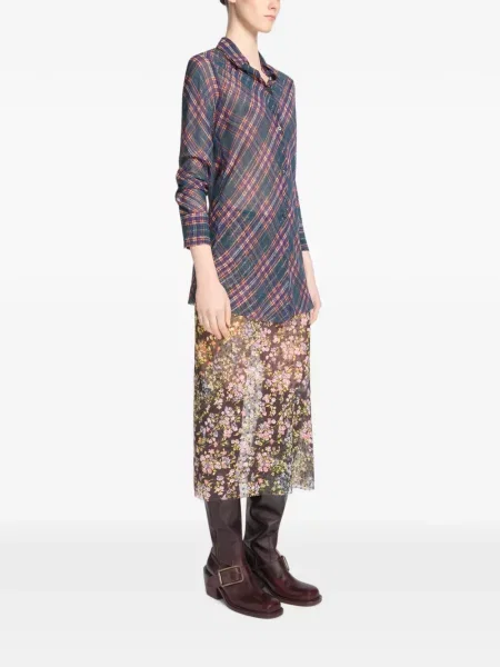 Cămașă Dries Van Noten albastru