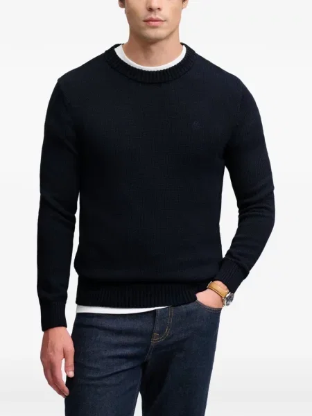 Пуловер Superdry синьо