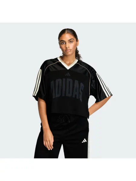 Tričko Adidas se síťovinou bílé