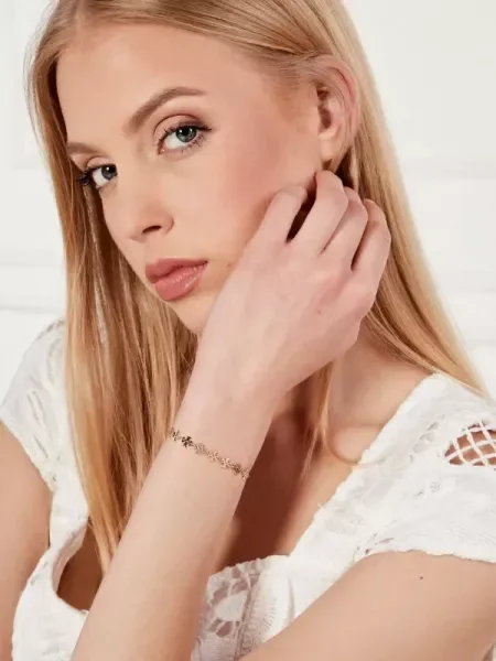 TORY BURCH Karkötő Kira sárga