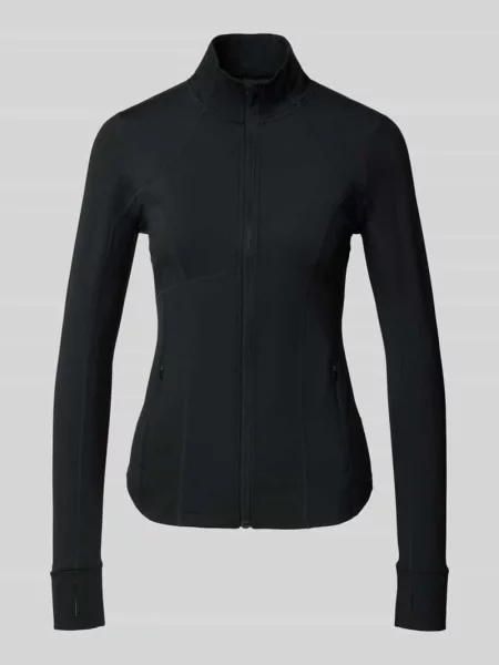 Kurtka o kroju slim fit ze stójką model ‘Storm’ Fabletics czarna