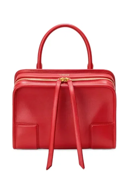 Geantă shopper Loewe din piele roșu