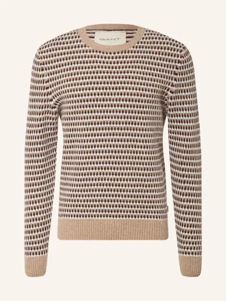 Gant Sweter beige biały