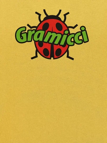 Hanorac cu glugă Gramicci galben