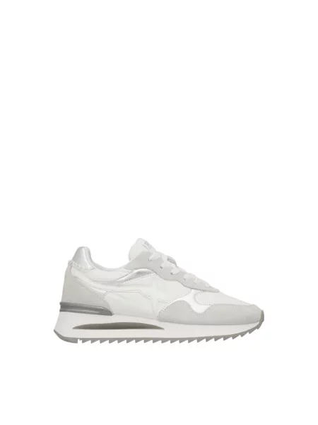Sneakersy W6yz zamszowe białe