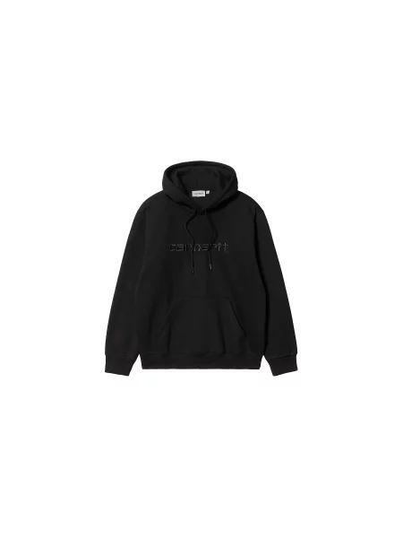 Bluza Carhartt WIP Sweatshirt Hoodie UNISEX Black/ Black M czarna