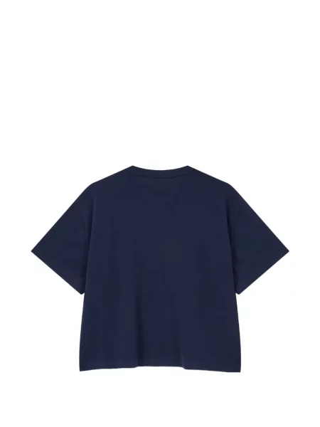 Tricou Tomboy cu imagine albastru