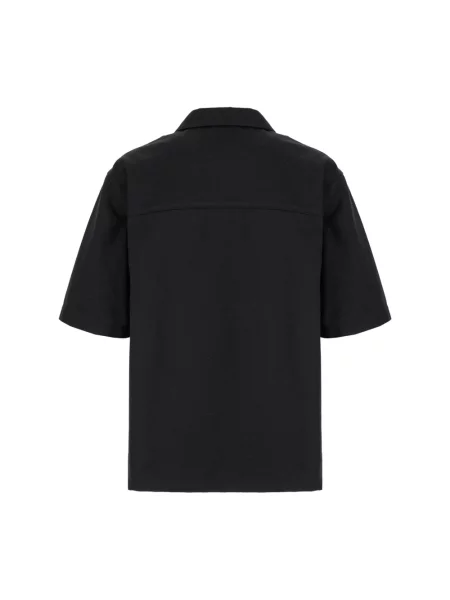 Koszula z krótkim rękawem Gucci czarna