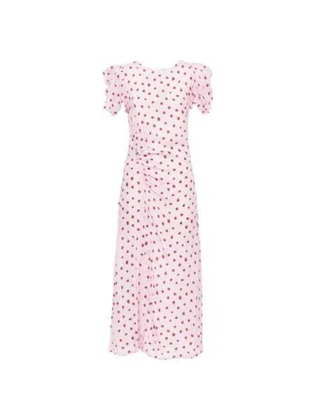 Sukienka midi Mar De Margaritas w kwiatki różowa