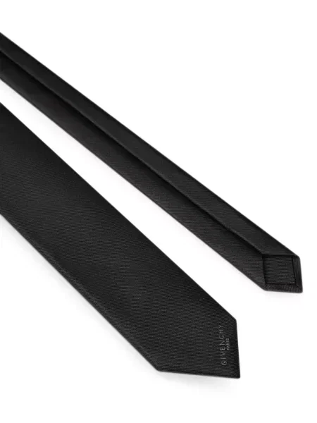 Cravată Givenchy de mătase negru