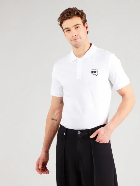 Karl Lagerfeld Tricou alb