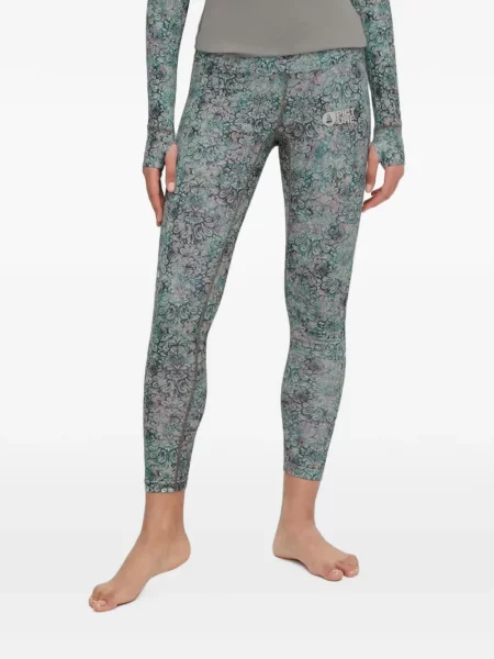 Leggings Picture cu imagine verde