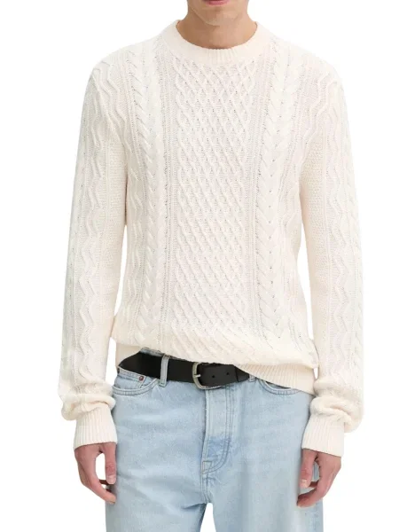 Svetr Tommy Hilfiger Jeans bílý