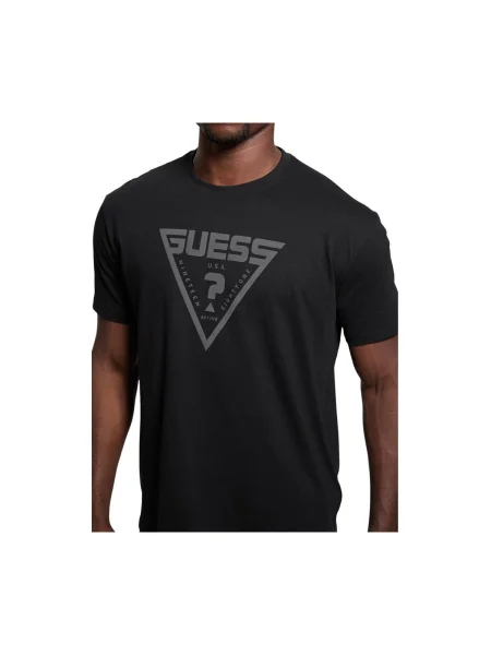 GUESS ACTIVE Tricou AZHA negru