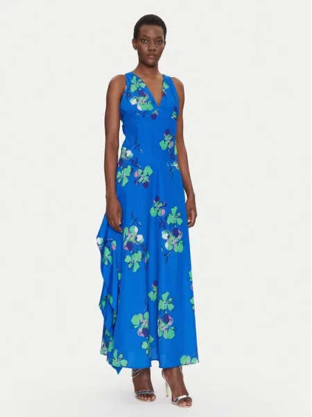 Morgan rochie RENZO.F maxi evazati RENZO.F violet