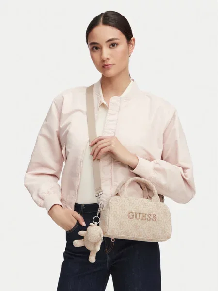 Сумка Guess бежевая