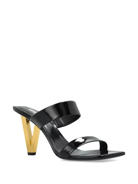 Sandale Versace din piele negru
