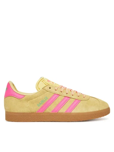 Сникърси adidas Gazelle W Power Yellow/ Lucid Pink/ Gum EUR 36 жълто