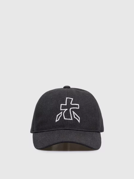 Кепка з вишивкою емблеми Premiata чорна