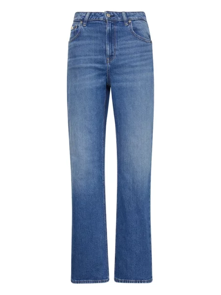 Blugi Calvin Klein Jeans cu autograf albastru