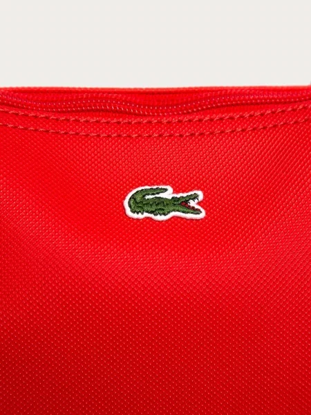 Shopperka Lacoste czerwona