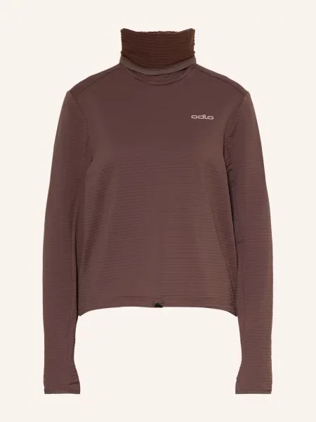 Odlo Funkční Tričko Essential Thermal tmavě hnědá