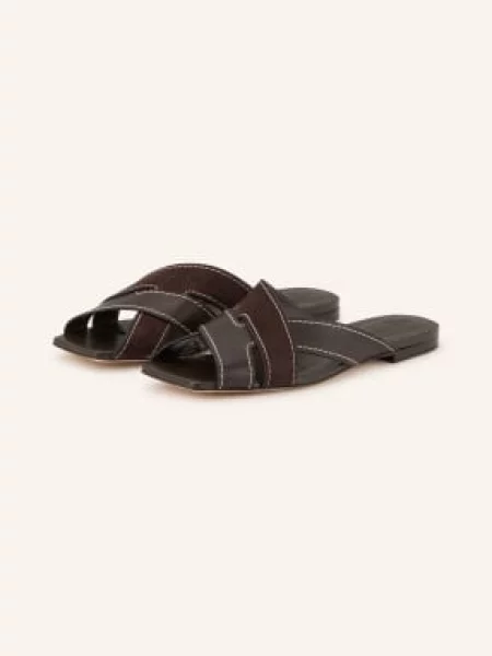 Tod's Sandály tmavě hnědá