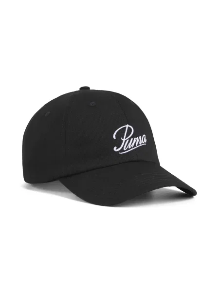 PUMA Ess Script Logo Dad Cap Кепка Унісекс Комбінований верх чорний