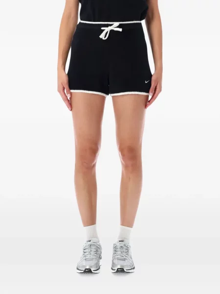 Leggings Nike cu volane tricotate cu talie înaltă roz