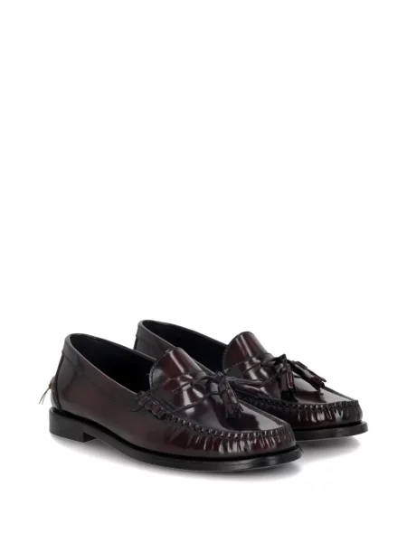 Pantofi loafer Fortela din piele maro