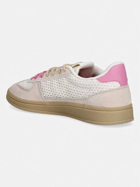 Tommy Jeans THE GREENWICH EDGE KNIT sneakersy beżowe