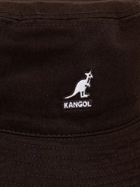 Kangol klobuk WASHED BUCKET rjava
