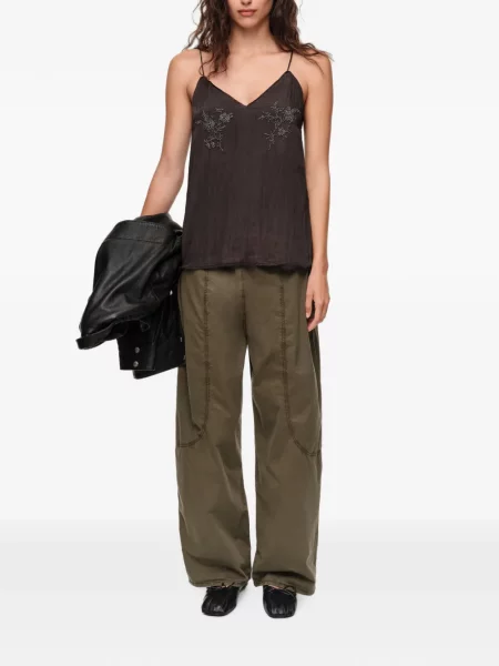 Top Bimba Y Lola cu strasuri negru
