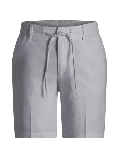 Pantaloni scurți Boss cu cordon gri