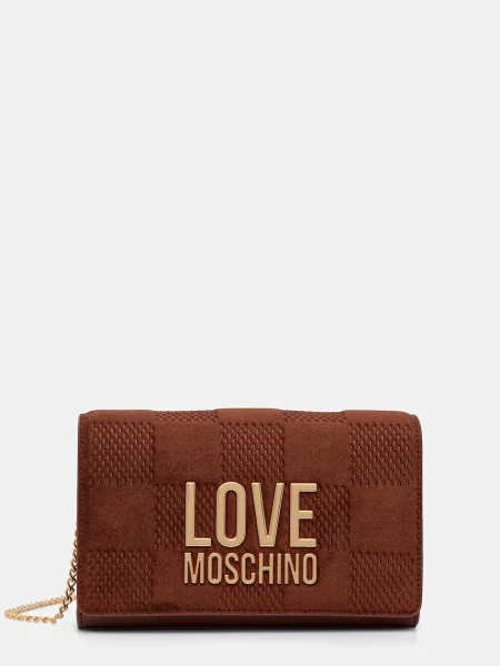 Love Moschino torebka brązowy
