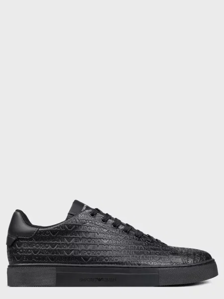 Кеди Emporio Armani чорні
