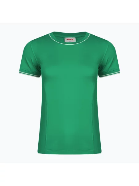 Tričko Wilson Team Seamless courtside green zelené