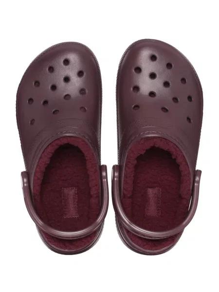 Сабо Crocs бордовые
