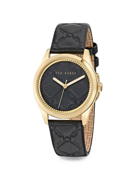 Matlasat ceas Ted Baker negru