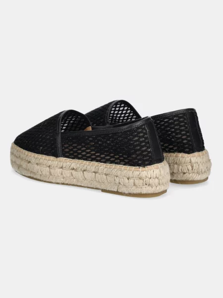 Answear Lab espadrile cu platforma negru