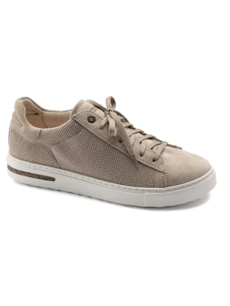 Sneakersy Birkenstock skórzane beżowe