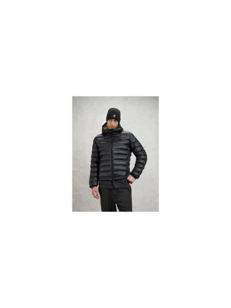 Pánska bunda Blauer USA Charles black inside mist grey čierna