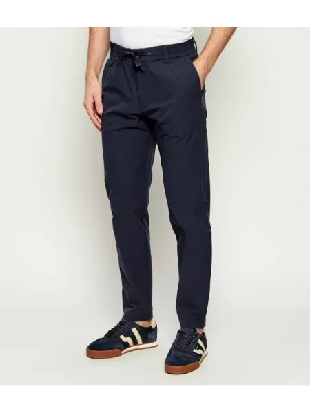 BOSS ORANGE Pantaloni chino | Tapered fit portocaliu