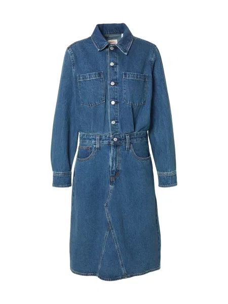 LEVI'S ® Rochie tip bluză WESTERN denim albastru