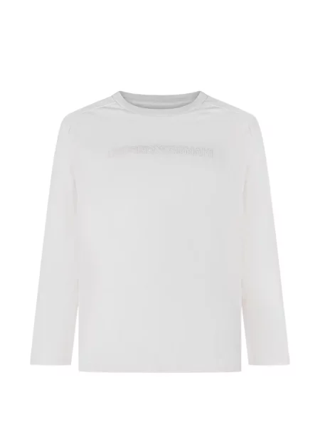 Koszulka dziecięca Emporio Armani biała