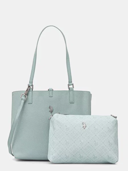 U.S. Polo Assn. geantă shopper pentru femei cu imitație de piele Malibu