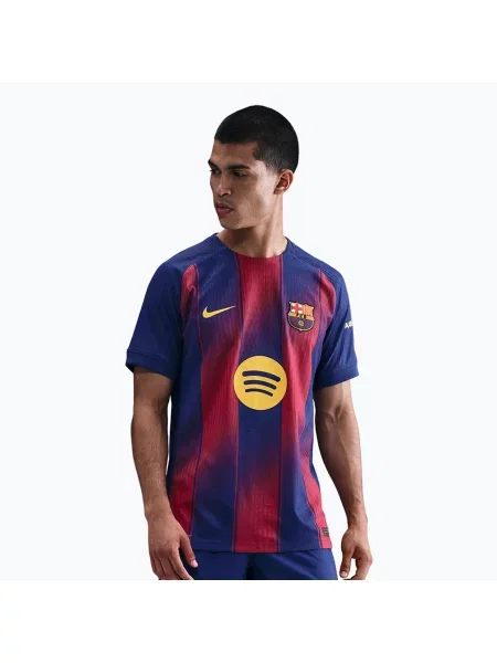 Tricou de fotbal pentru bărbați Nike FC Barcelona Match Home deep royal blue/midwest gold albastru