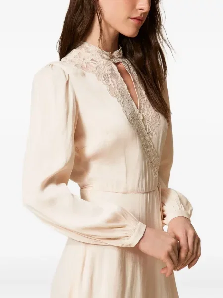 Rochie Twinset din dantelă de costum