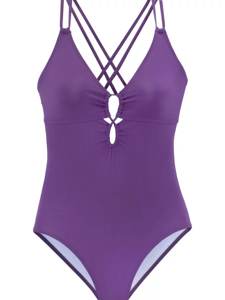 S.Oliver Costum de baie întreg lila